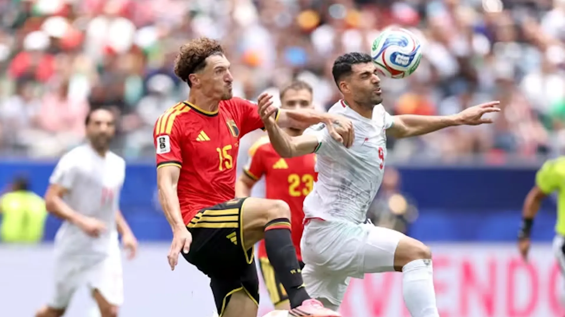 Belgium hold Iran to a draw at World Cup 2026 despite playing with ten men