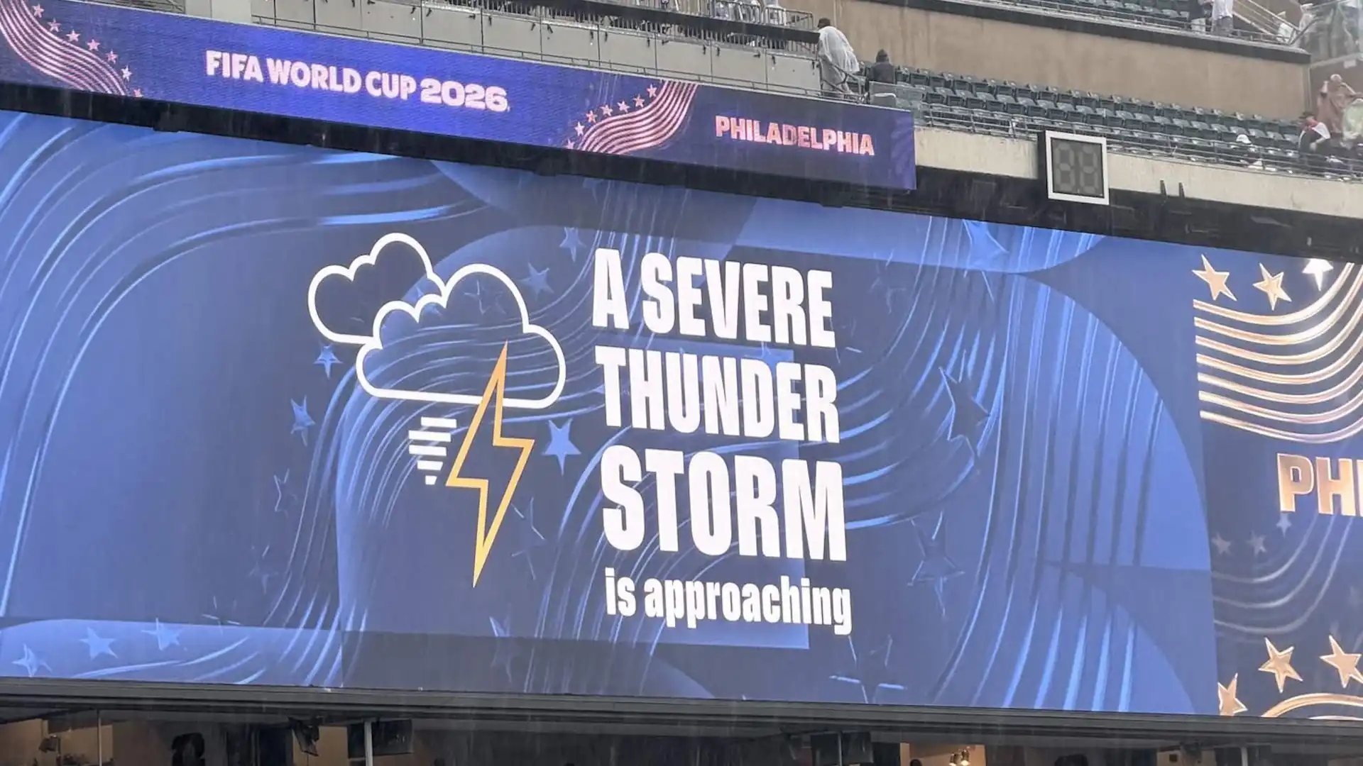 France vs Iraq delayed after first half due to thunderstorm warning
