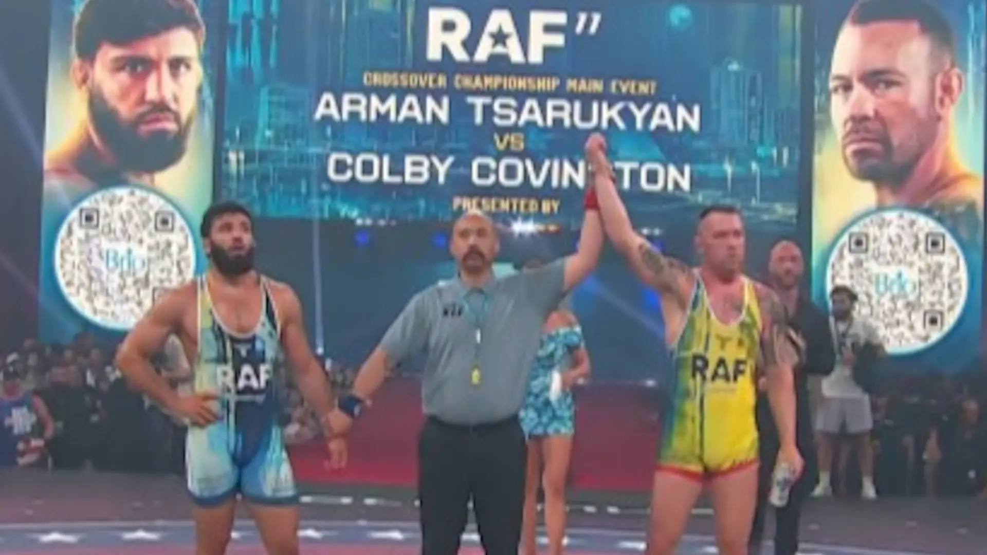 Колби Ковингтон победил Армана Царукяна и стал первым чемпионом RAF Crossover