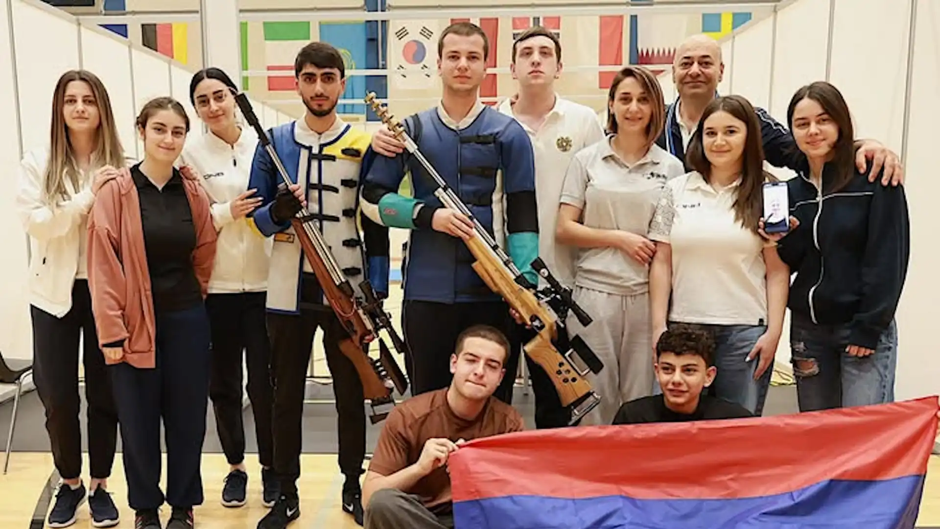 Armenian Shooters Win Three Medals on Day Three of the World Championships in Tallinn