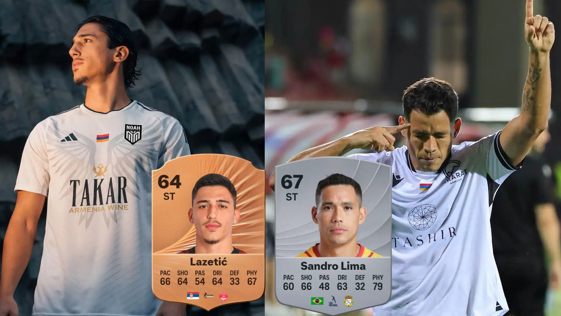 Armenian Premier League Transfers in Summer 2026: Club Newcomers and Their EA Sports FC 26 Ratings