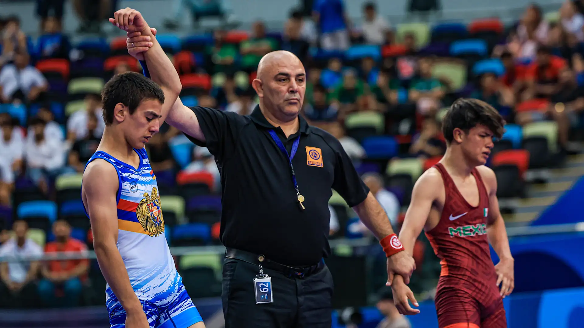U17 Wrestling World Championships in Baku: First Champions and Finalists Determined