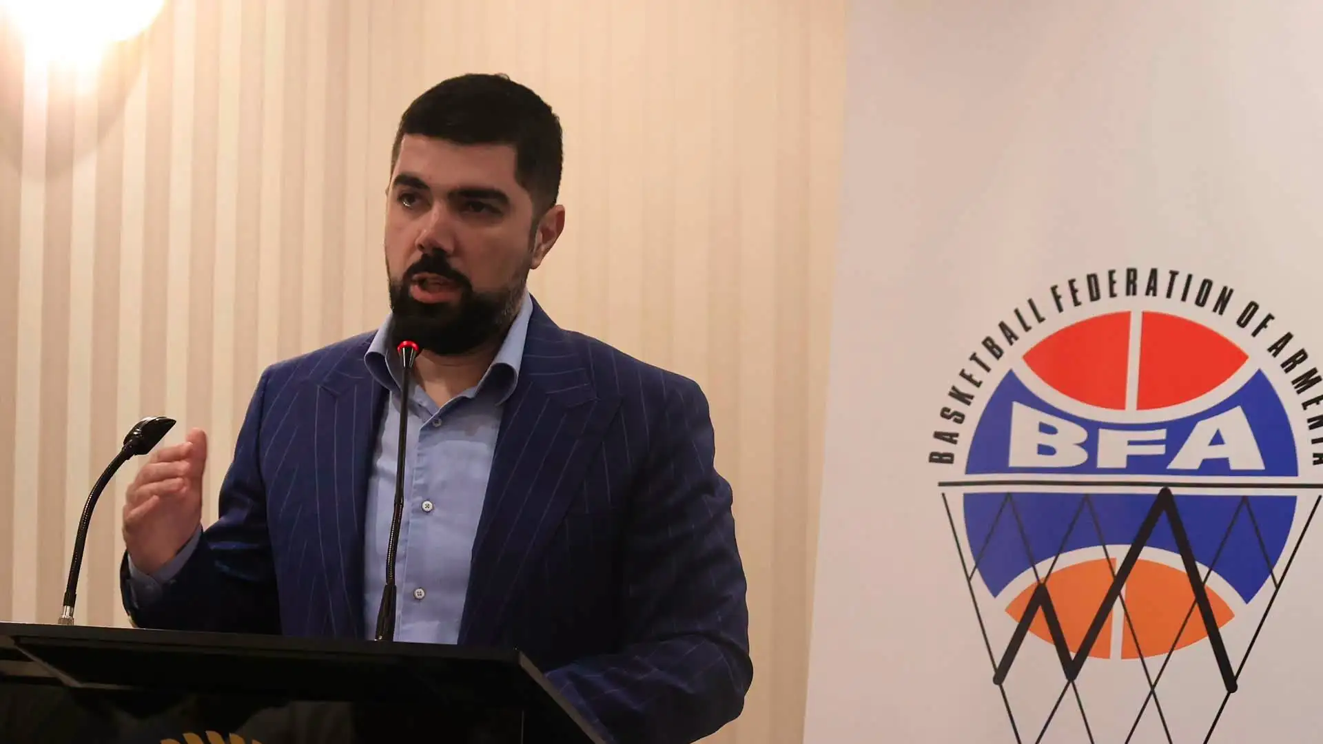 Artur Nazaryan Elected President of the Basketball Federation of Armenia