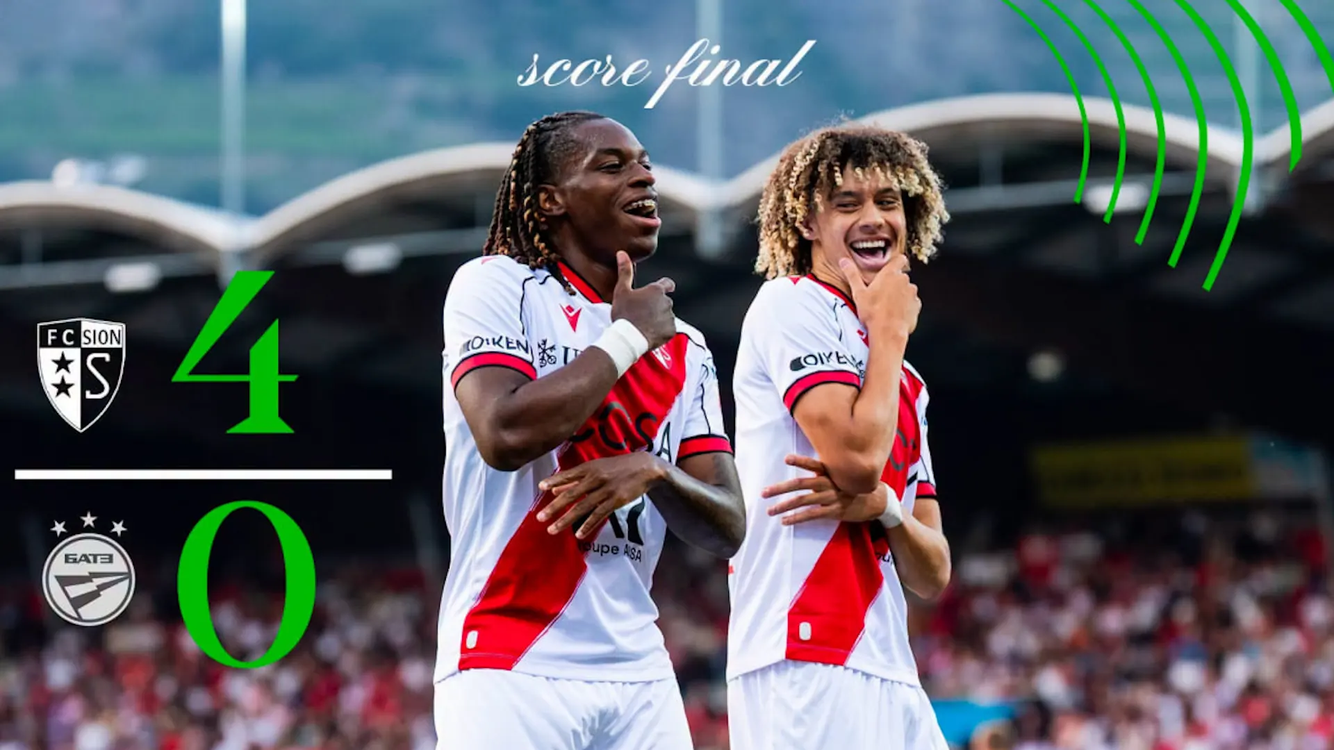 Sion to face Noah next in the Conference League