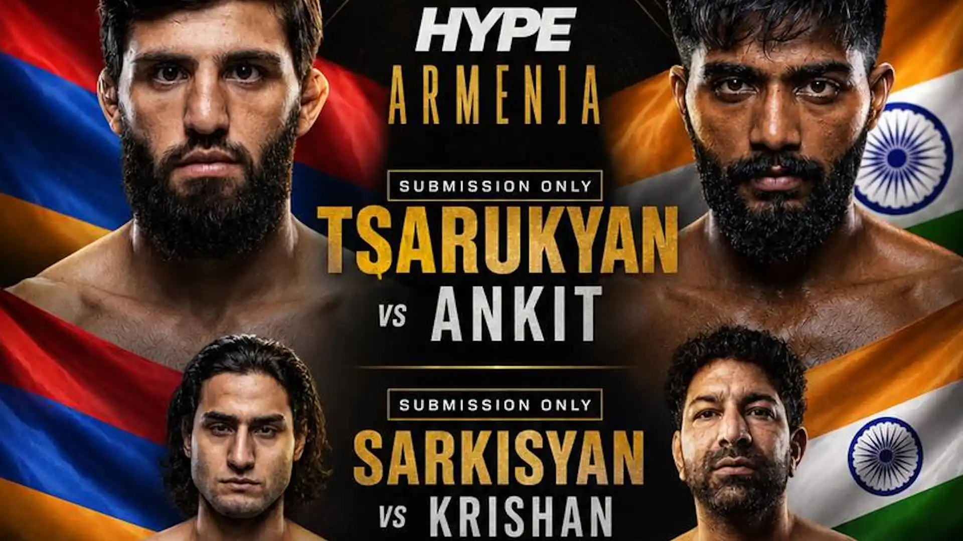 How and When to Watch Hype Armenia: Tsarukyan vs. Ankit