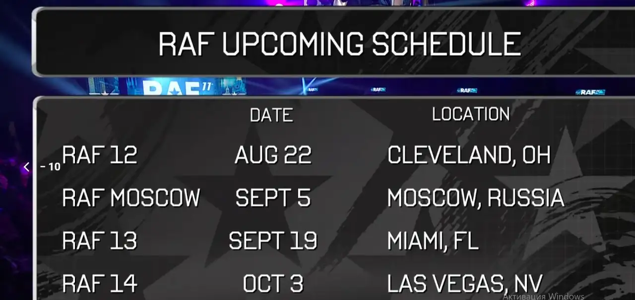 RAF Moscow