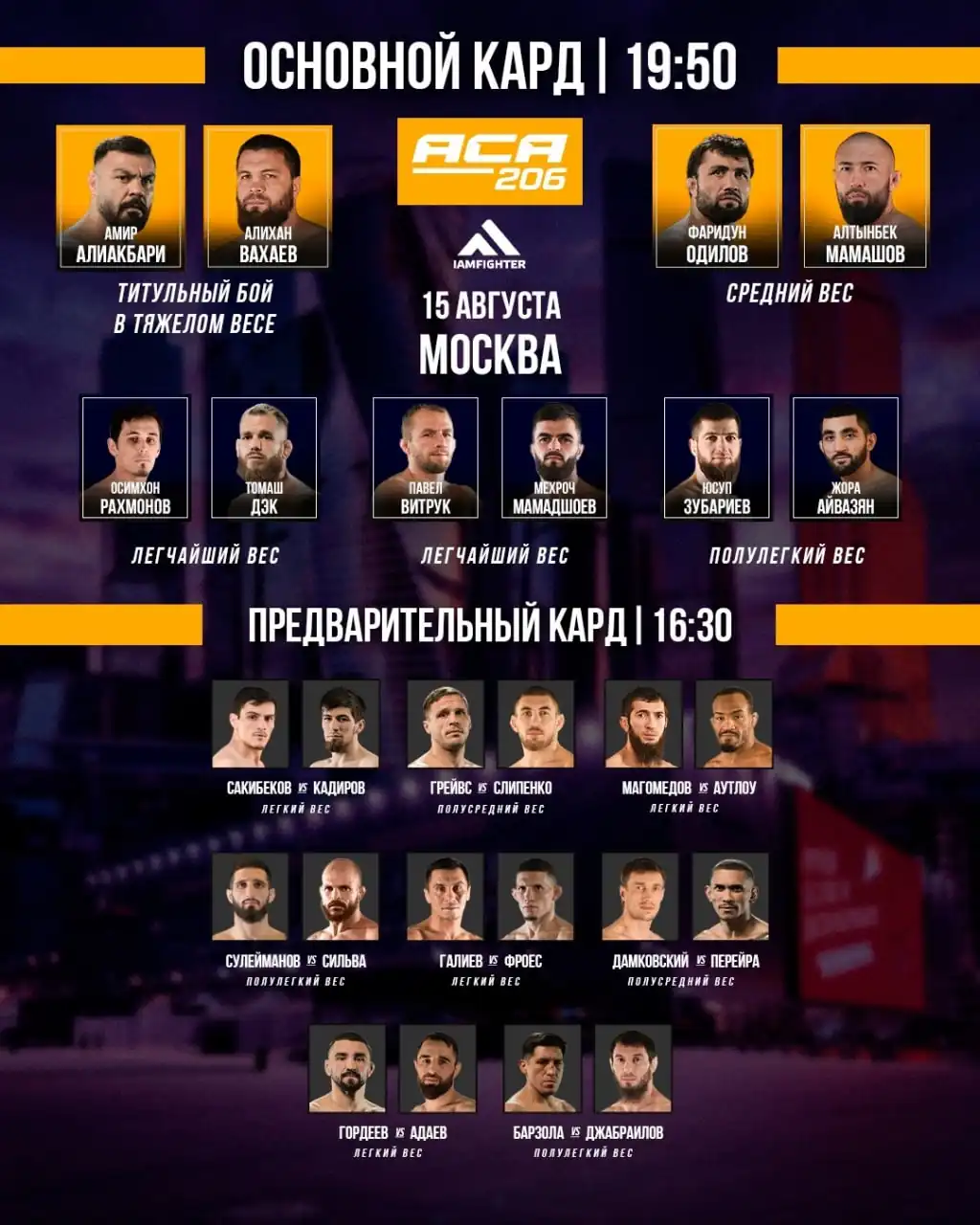 Кард ACA 206